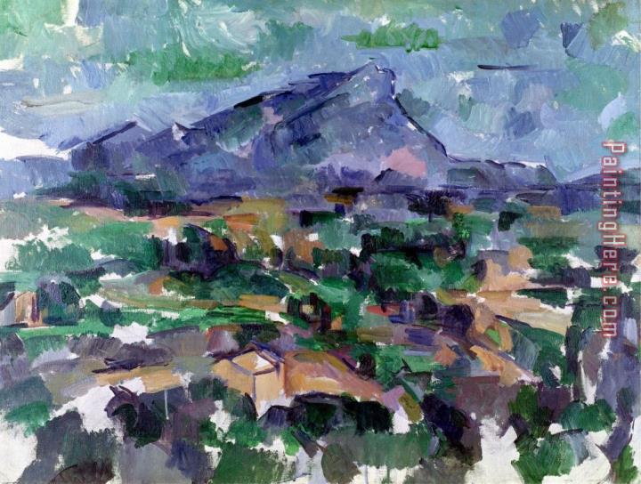 Paul Cezanne Montagne Sainte Victoire 1904 06